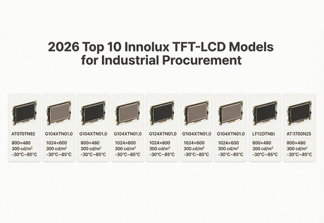 2026 Top 10 Innolux TFT-LCD Models for Industrial Procurement.jpg